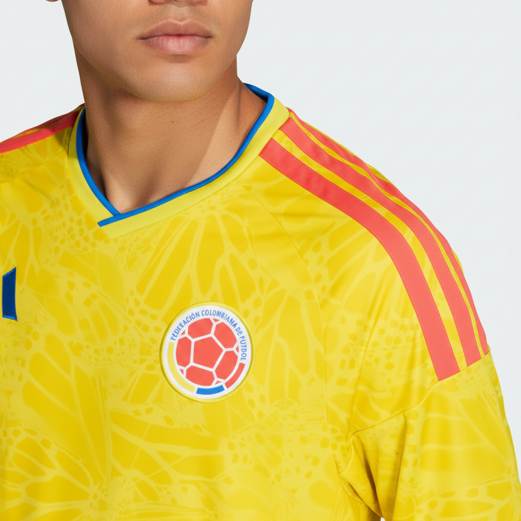 NUEVA CAMISETA SELECCION COLOMBIA VERSION MUNDIAL 2026