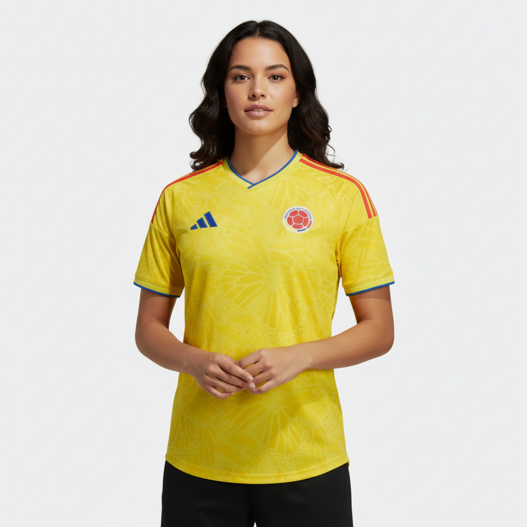 NUEVA CAMISETA SELECCION COLOMBIA VERSION MUNDIAL 2026